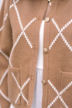 Daria Buttoned Knit Cardigan