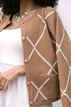 Daria Buttoned Knit Cardigan