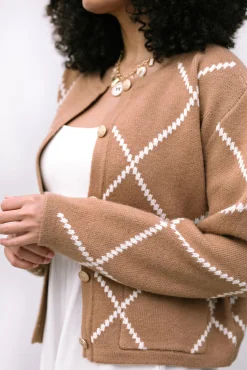 Daria Buttoned Knit Cardigan