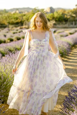 Debra Sweetheart Midi Dress