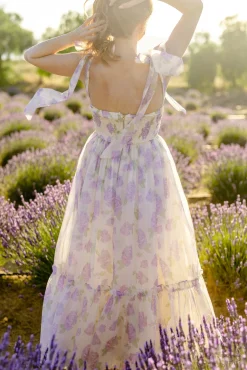 Debra Sweetheart Midi Dress