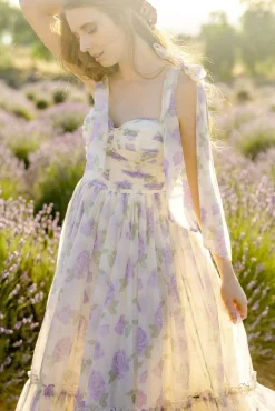 Debra Sweetheart Midi Dress
