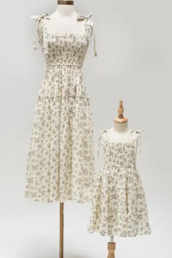 Diana Smocked Midi Dress