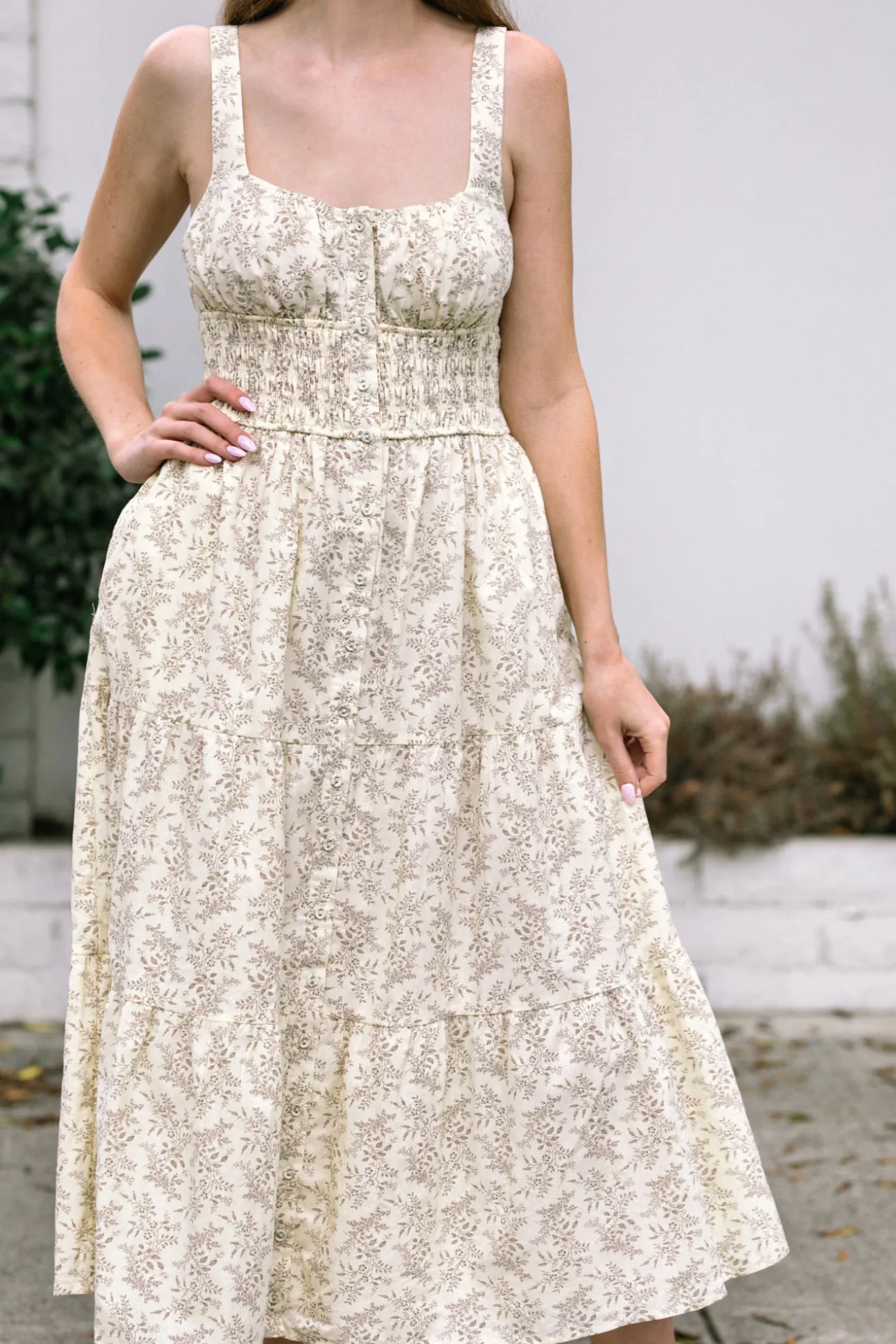 Eden Smocked Waist Dress