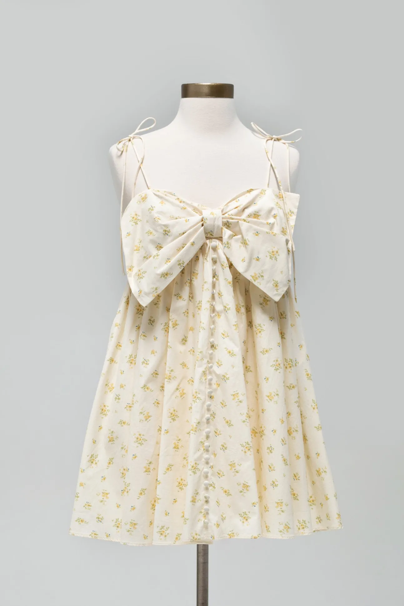 Eleanor Bow Mini Dress