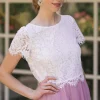 Ellie Short Sleeve Lace Top