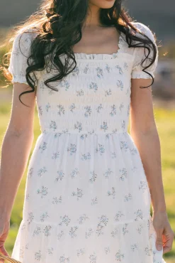 Elsie Smocked Maxi Dress