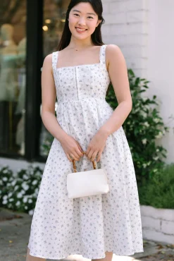 Emma Floral Midi Dress
