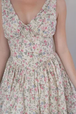 Esther Floral V-Neck Dress