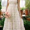 Evie Smocked Tiered Dress