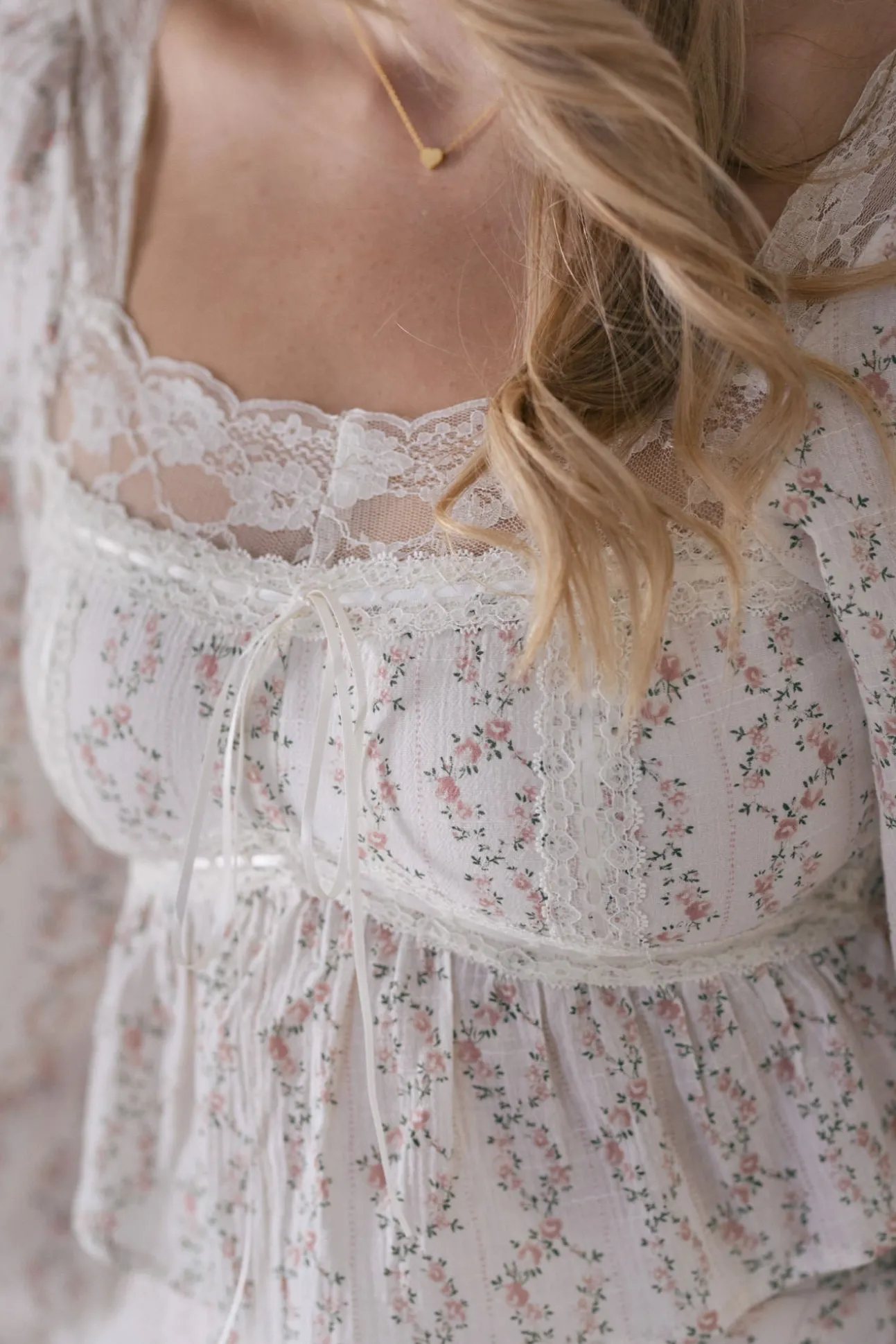 Gemma Floral Lace Top