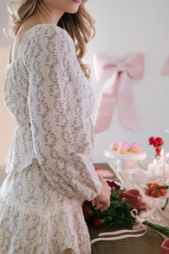 Gemma Floral Lace Top