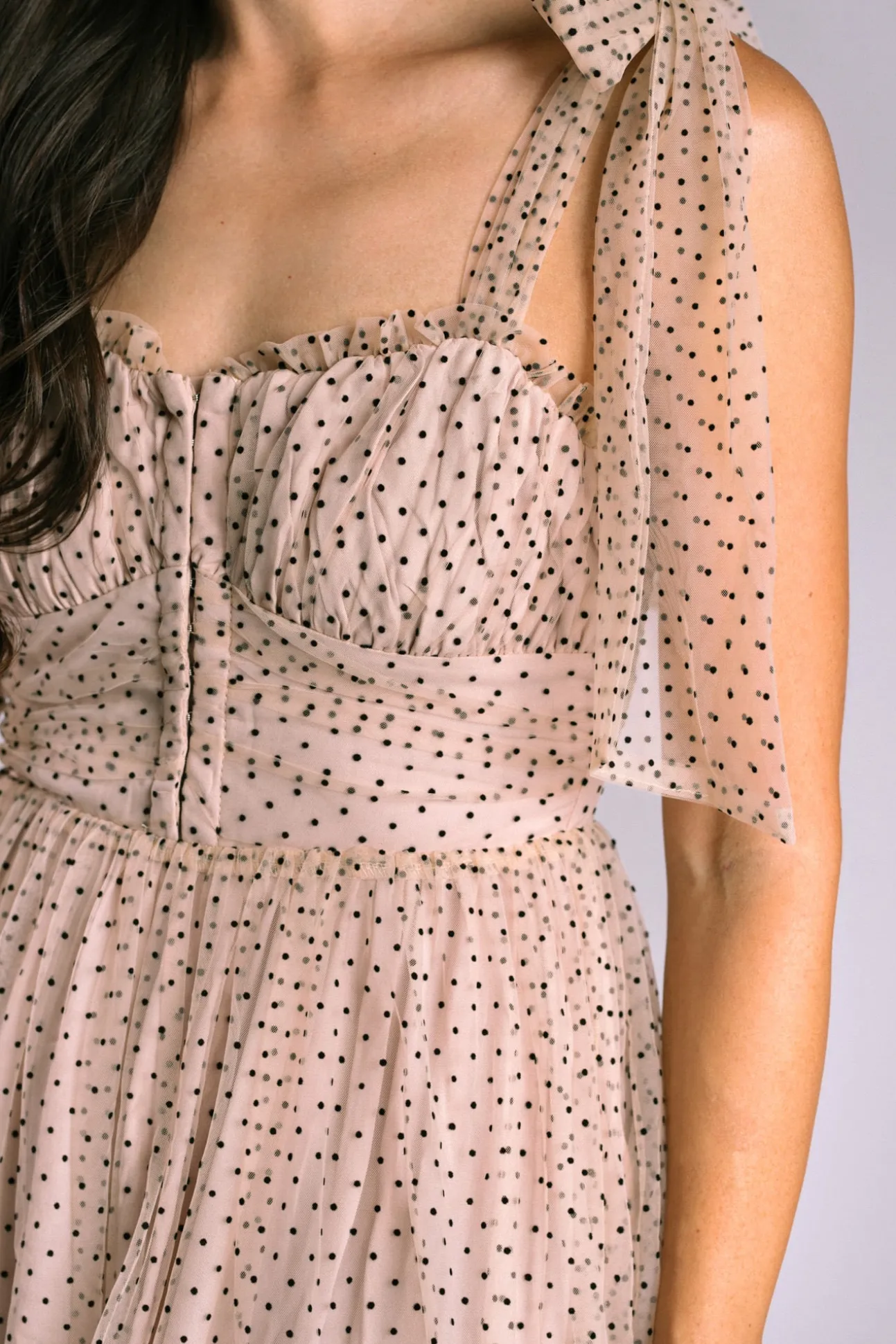 Georgina Tulle Midi Dress