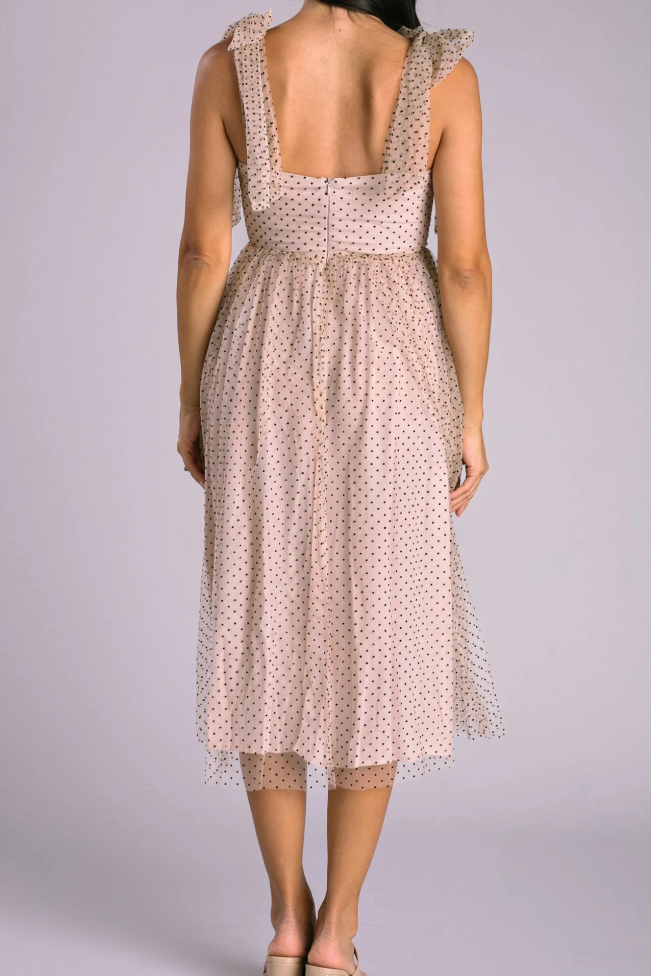 Georgina Tulle Midi Dress