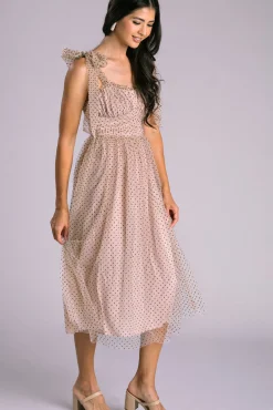 Georgina Tulle Midi Dress