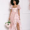 Giselle Ruffled Maxi Dress