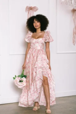 Giselle Ruffled Maxi Dress