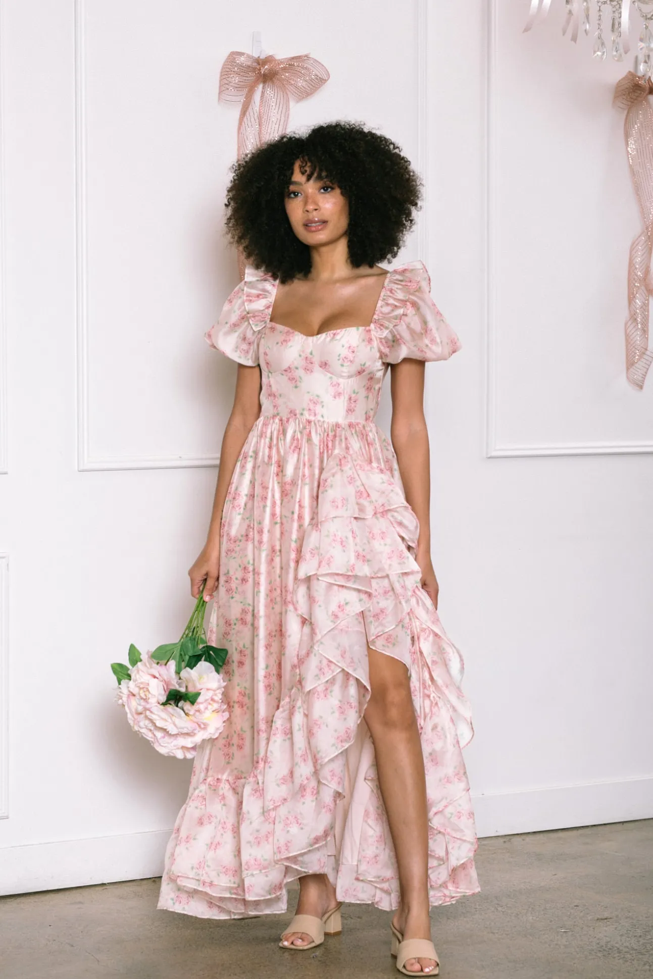 Giselle Ruffled Maxi Dress