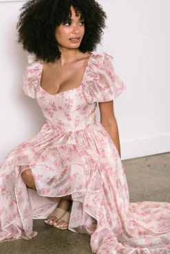 Giselle Ruffled Maxi Dress