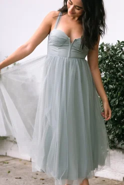 Gloria Tulle Midi Dress