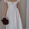 Grace Sweetheart Eyelet Dress