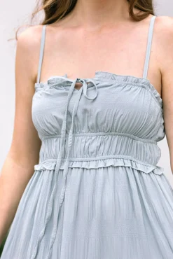 Gracie Crinkled Maxi Dress