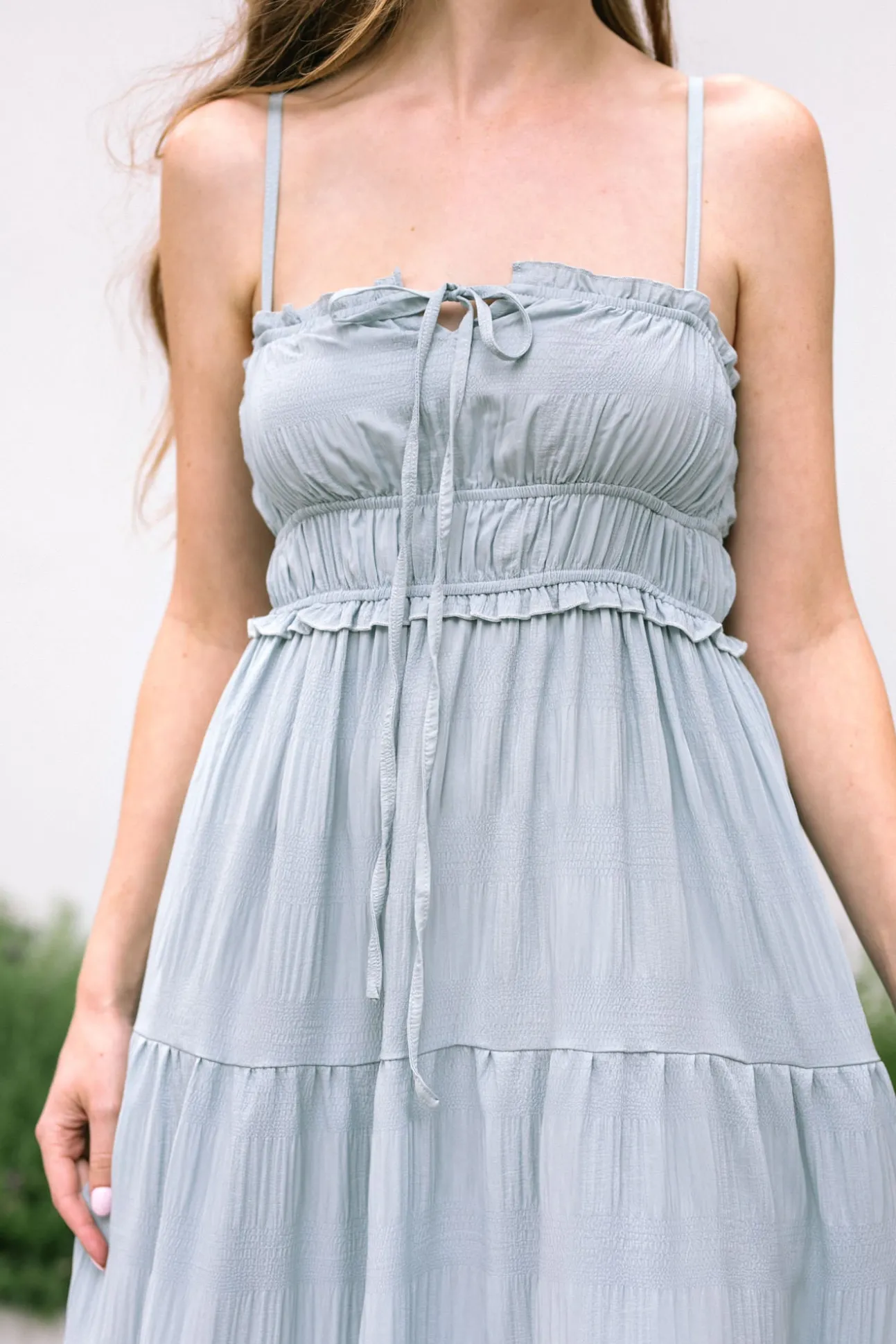 Gracie Crinkled Maxi Dress