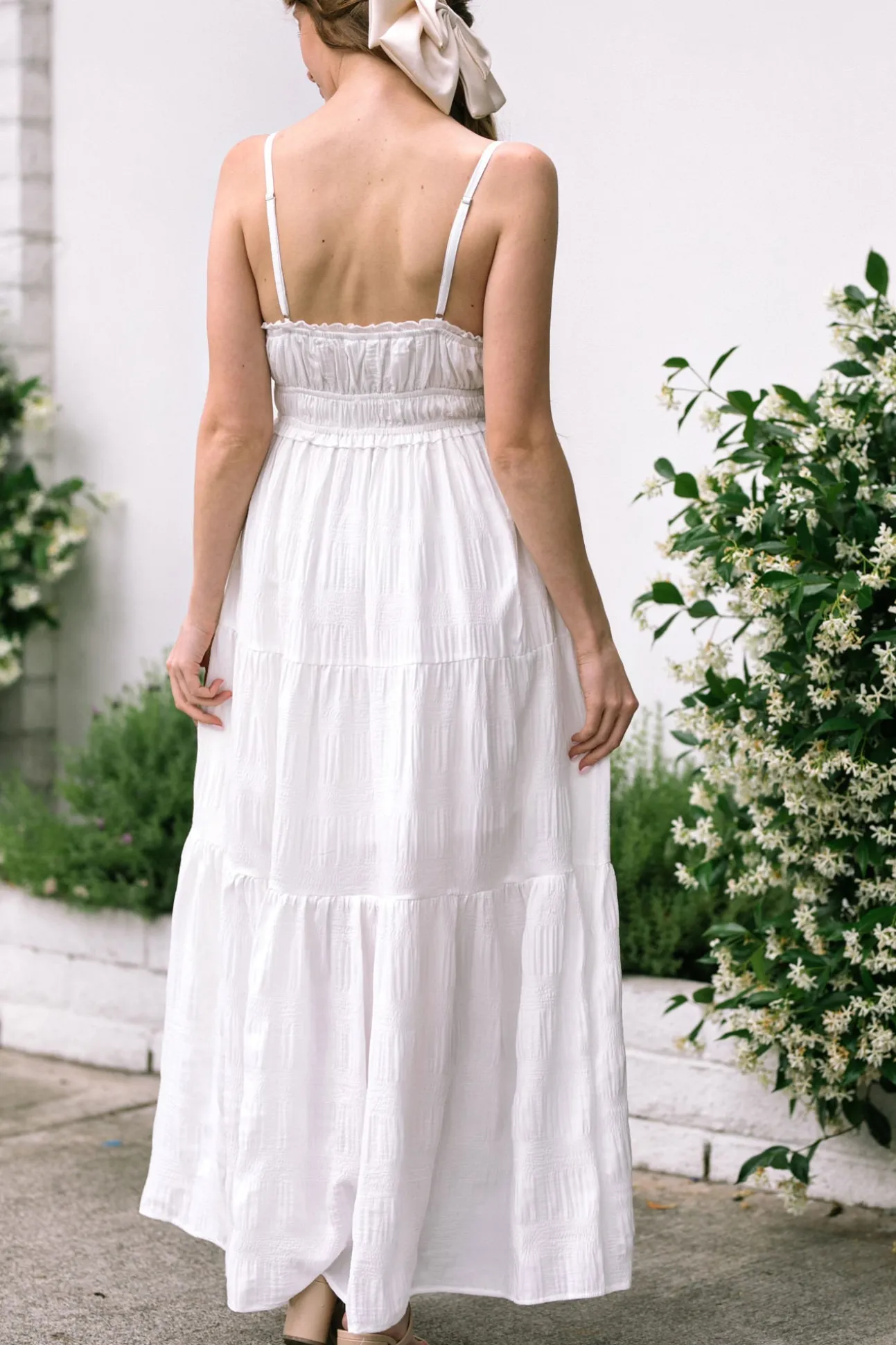 Gracie Crinkled Maxi Dress