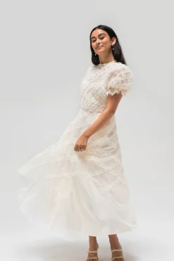 Gretchen Tulle Ruffled Dress