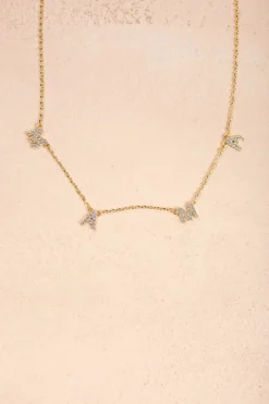Hannah Crystal MAMA Necklace