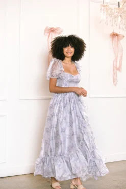 Heather Ruffled Maxi Dress