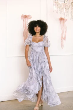 Heather Ruffled Maxi Dress
