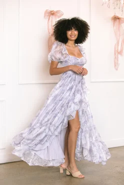 Heather Ruffled Maxi Dress