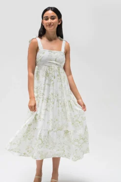 Isabella Floral Tiered Dress