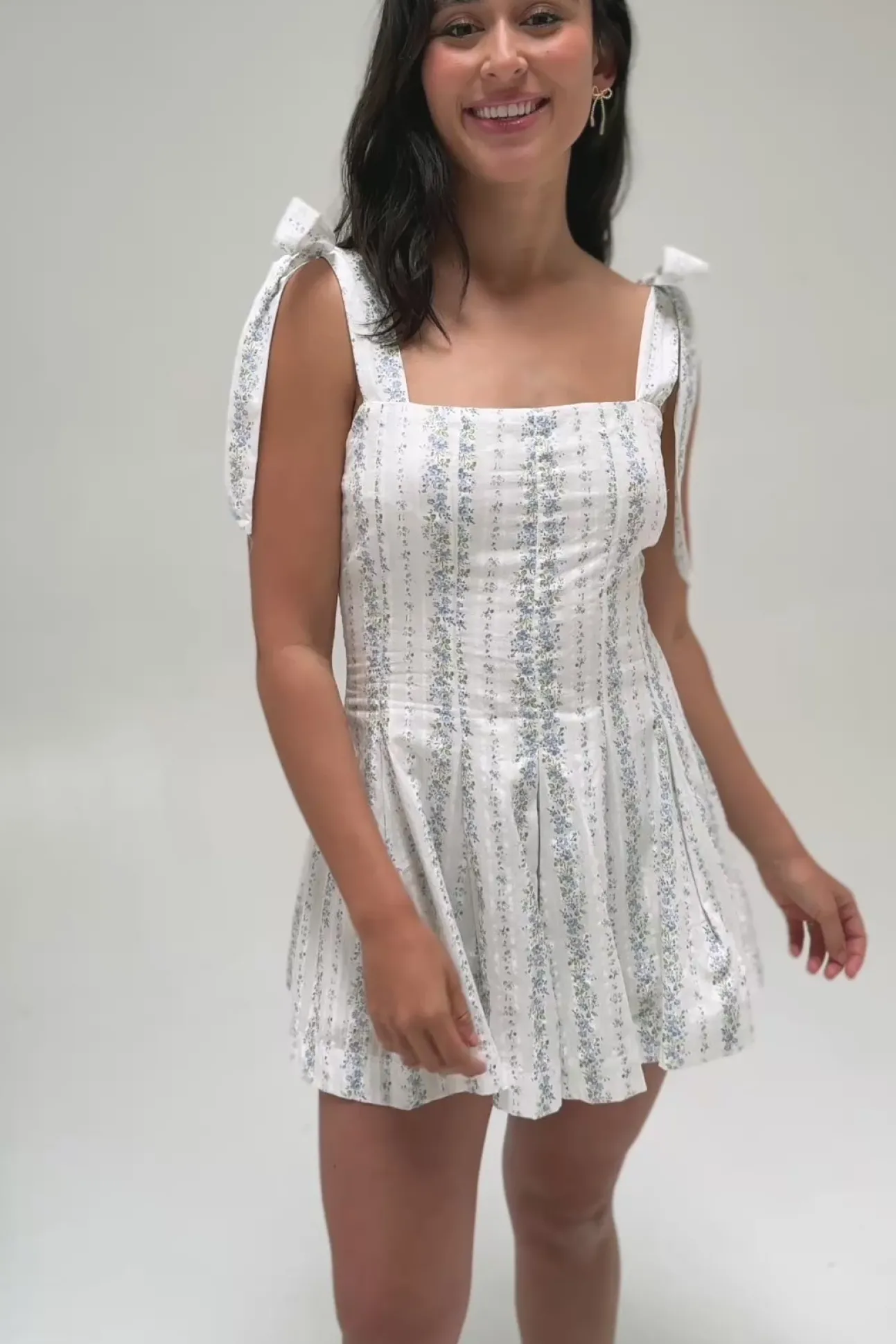 Ivana Tie Shoulder Romper