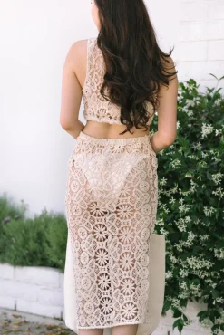 Jacinda Sheer Cut Out Dress