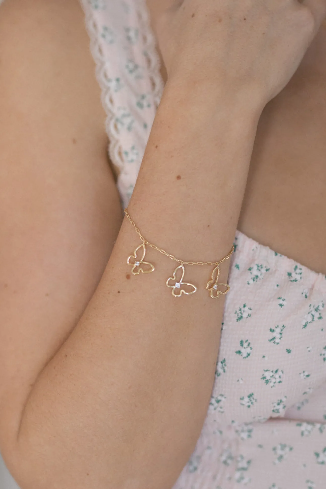 Jade Butterfly Bracelet