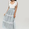 Jane Floral Midi Skirt