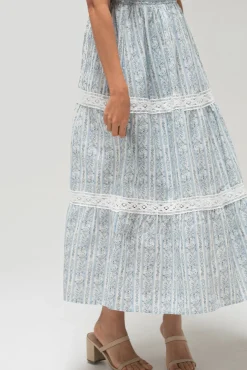 Jane Floral Midi Skirt