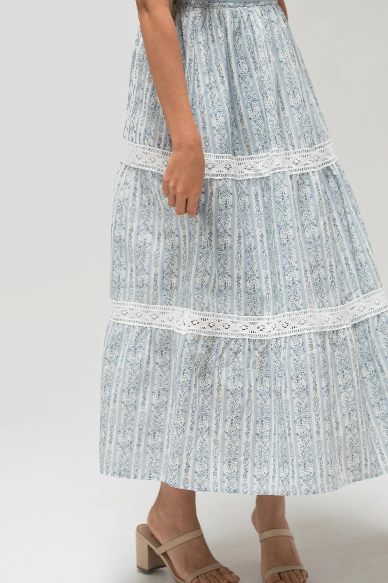 Jane Floral Midi Skirt