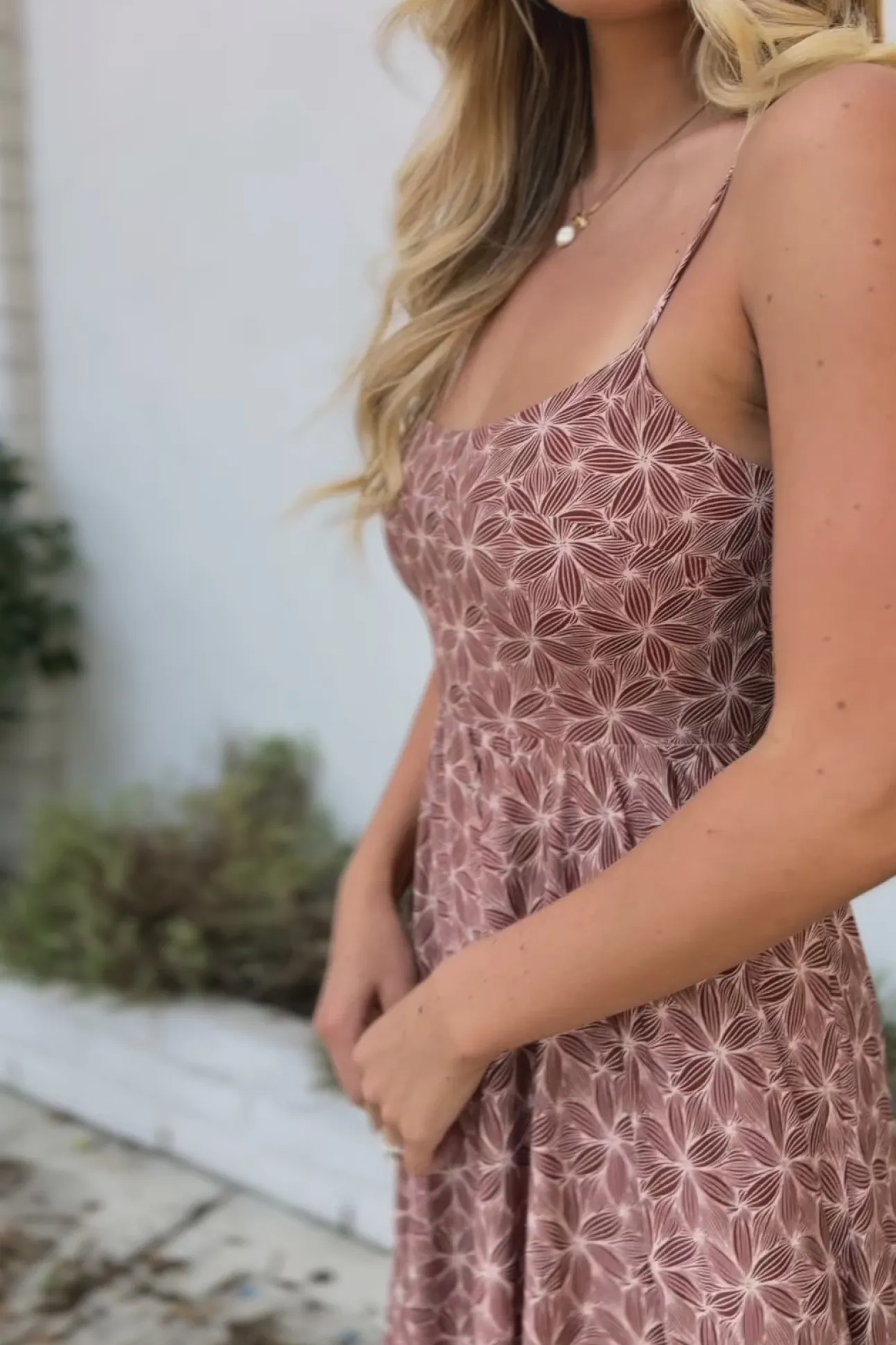Janine Tie Back Dress