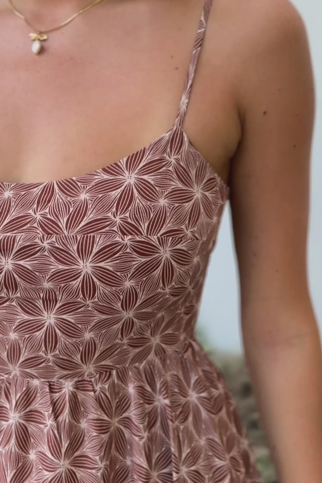 Janine Tie Back Dress