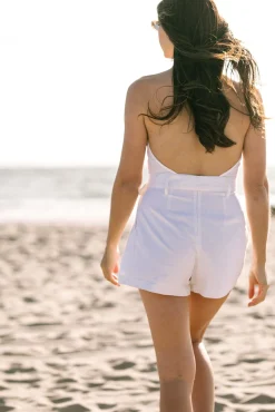 Jax Belted Halter Romper