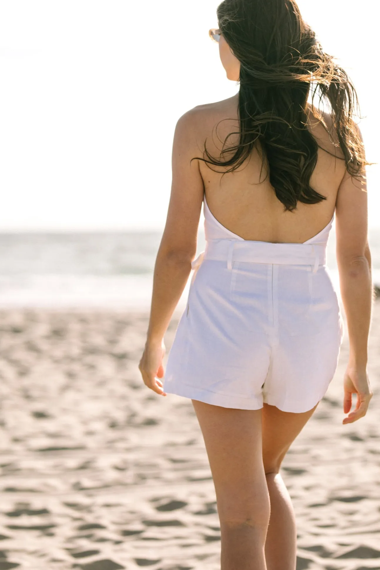 Jax Belted Halter Romper