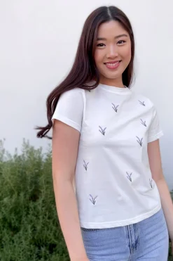 Jocelyn Embroidered T-Shirt