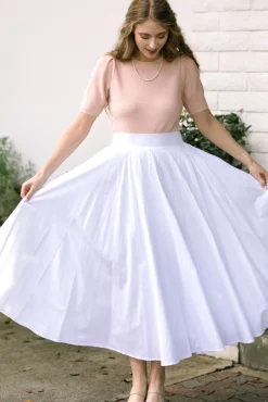 Joelle Solid Maxi Skirt