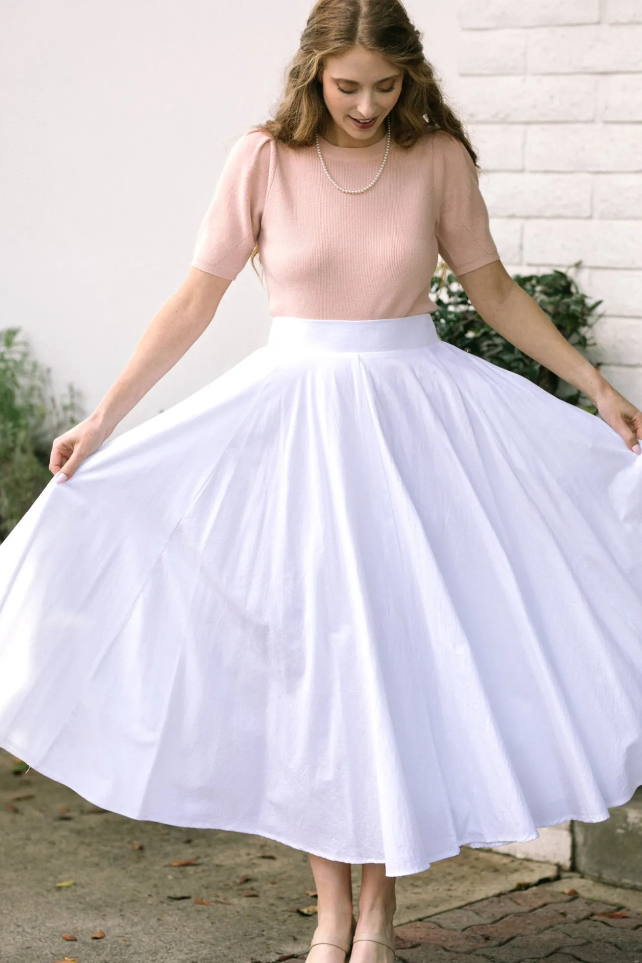 Joelle Solid Maxi Skirt