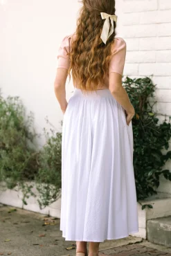 Joelle Solid Maxi Skirt