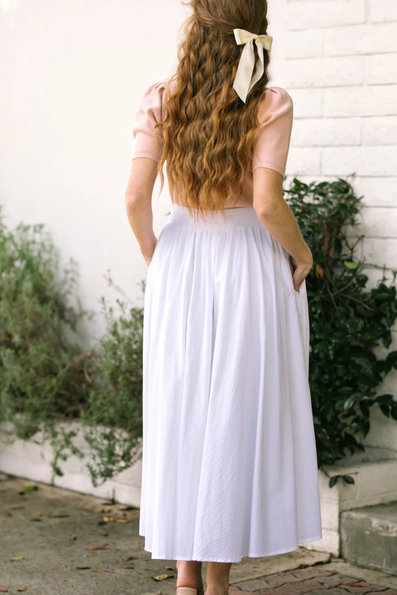 Joelle Solid Maxi Skirt