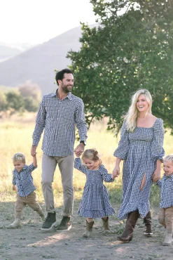 Jordyn Gingham Buttoned Mens Shirt